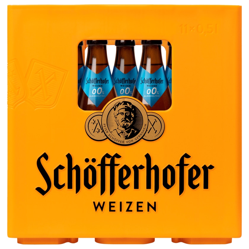 Schöfferhofer Weizen 0,0% 11x0,5l